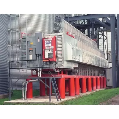 Монтаж зерносушарок Brock